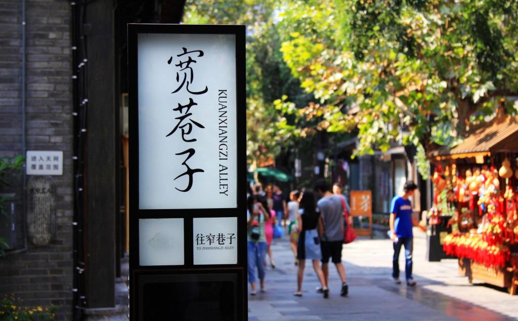 成都市區(qū)，逛吃之旅