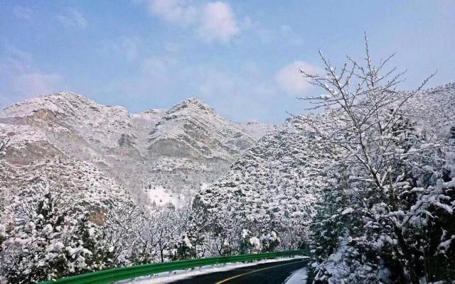北京出發(fā)冰瀑泡溫泉2日自駕游：玉渡山冰雪之約、享私湯溫泉、探樣邊長(zhǎng)城之旅